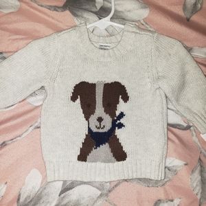 Carter's puppy dog sweater